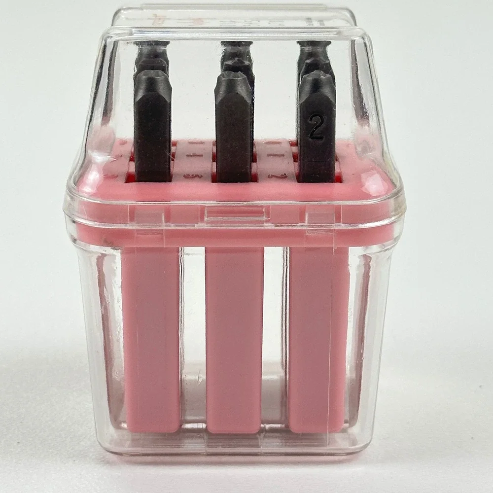 ImpressArt Melody 3mm Number Metal Stamp‎ Set 9pc SC1127AM-3mm-M